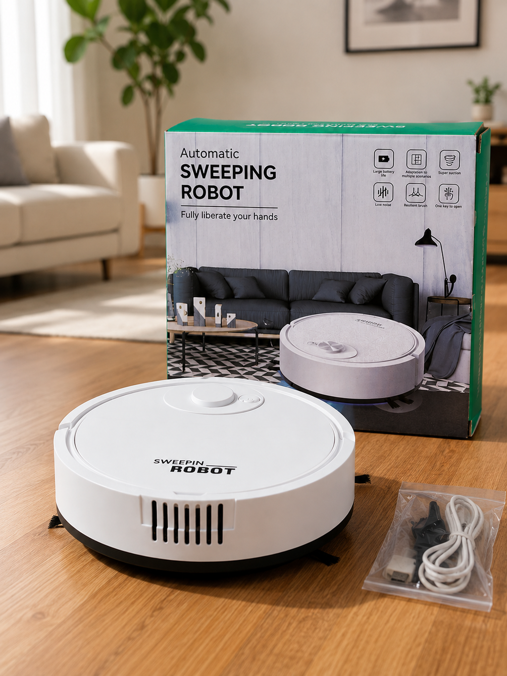 Aspiradora Robot Sweeping